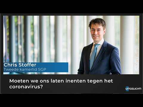 Uitgelicht! Vrijdag 4 september 2020 - Chris Stoffer Tweede Kamerlid SGP
