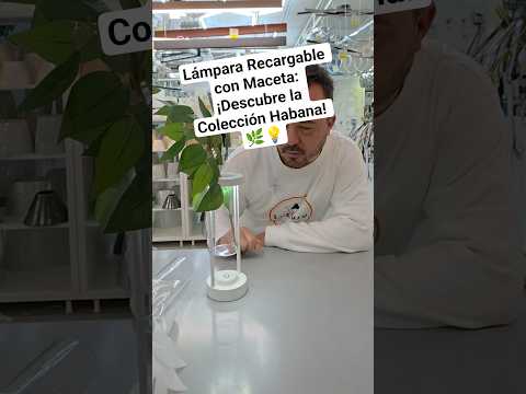 Vídeo de Lámpara de Sobremesa Habana Blanco LED 2W Recargable - ALEMAR - 12019