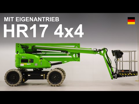 HR17 4x4 Produktvideo | Arbeitsbühnen mit Eigenantrieb von Niftylift