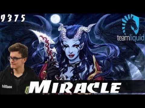 Liquid.Miracle- Queen of Pain | 9375 MMR Dota 2