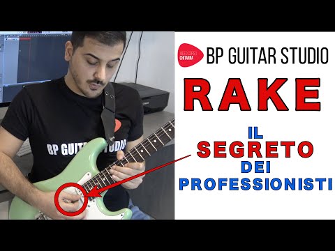 LEZIONI DI CHITARRA : RAKE IL SEGRETO DEI PROFESSIONISTI
