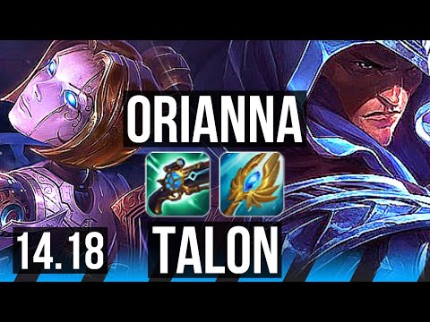 ORIANNA vs TALON (MID) | 6/2/11, Rank 10 Ori | TR Grandmaster | 14.18