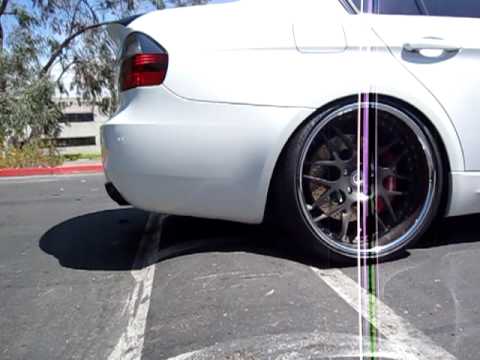 2008 E90 BMW M3 BREMBO BIG BRAKE KIT FINISHED INSTALLATION