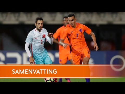 Highlights Jong Oranje - Turkije (6/10/2016 )