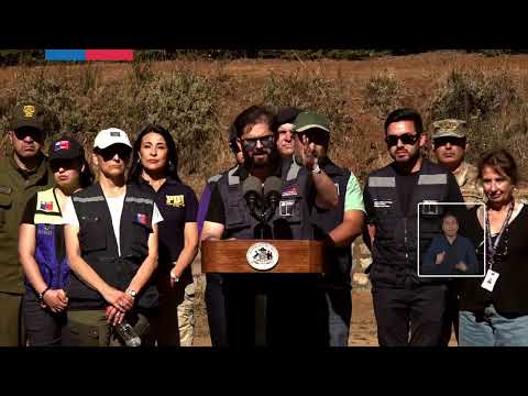 Región del Biobío: Presidente Gabriel Boric en Tomé.