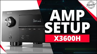How to Add an External Amplifier to Your AV Receiver | Denon AVR-X3600H