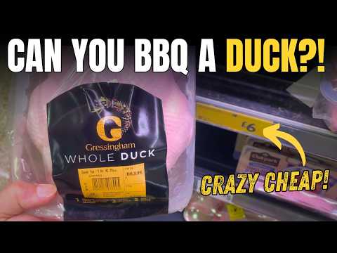 £6 Whole Duck on the BBQ - Easy "Takeaway" Duck at home! (Full Method)