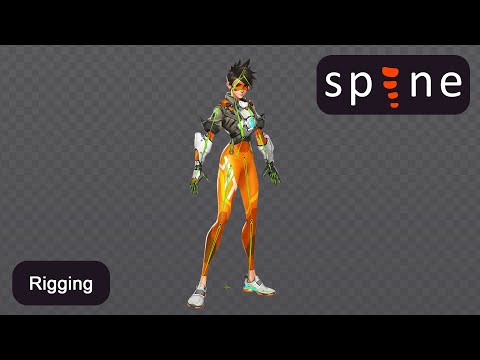 Spine 2d tutorial Full rigging process with IK Constraints