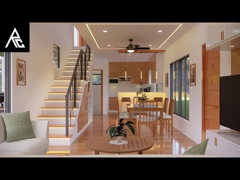 Uncommon 2-Bedroom Loft-Type Tiny House Design Idea (4x12 Meters Only)