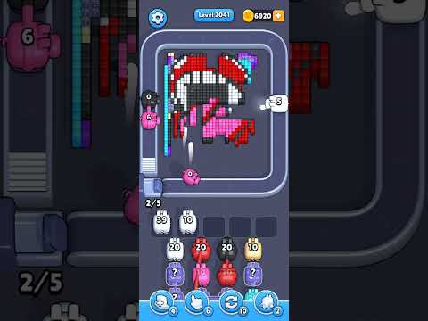 Pixel Flow Level 2041 Walkthrough