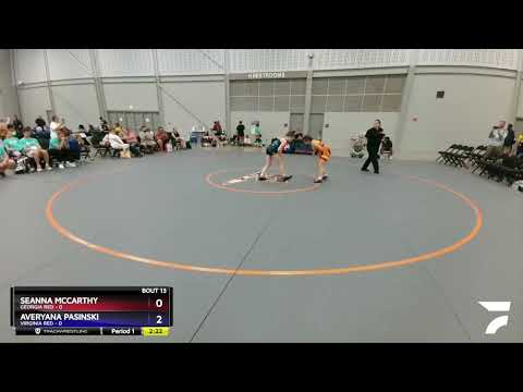 117 Lbs Placement Matches (8 Team) - Seanna McCarthy, Georgia Red Vs Averyana Pasinski, Virginia R