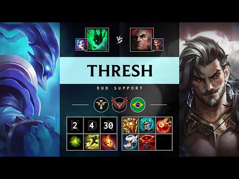 Thresh Support vs Swain - BR Grandmaster Patch 25.19