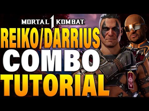 Mortal Kombat 1 Reiko Combos Darrius Kameo - Mortal Kombat 1 Reiko Darrius Combo Tutorial