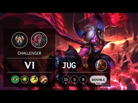 Vi Jungle vs Gragas - BR Challenger Patch 9.19
