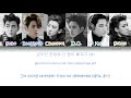 EXO - EXODUS (Korean ver.) (Color Coded Han|Rom|Eng Lyrics)