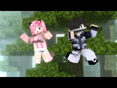 LOVE STORY COUPLE DANCE APHMAU FRIENDS ZANE AND KC - MINECRAFT ANIMATION #shorts