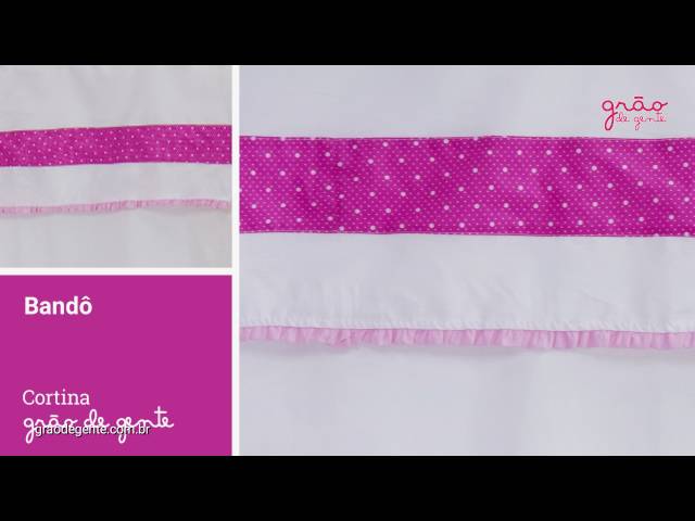 Cortina Rainha Pink | Ref: 62618