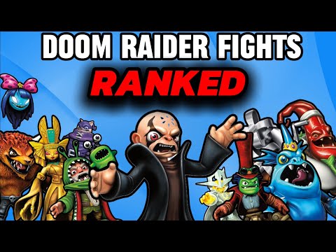 RANKING Skylanders Trap Team DOOMRAIDER BOSS FIGHTS From Worst to Best!