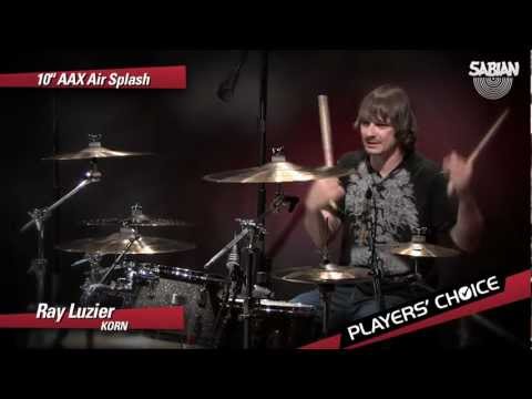 SABIAN Players' Choice - Ray Luzier Demos the 10" AAX Air Splash