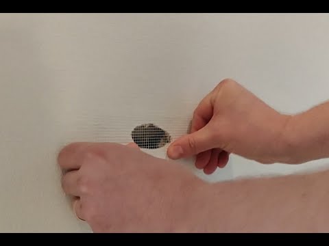 Kipsilevyseinän reiän paikkaus/korjaus