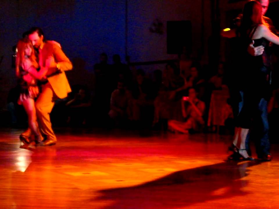 Gustavo Rosas & Gisela Natoli and Damian Esell & Nancy Louzán at the 6th Belgrade Tango Festival