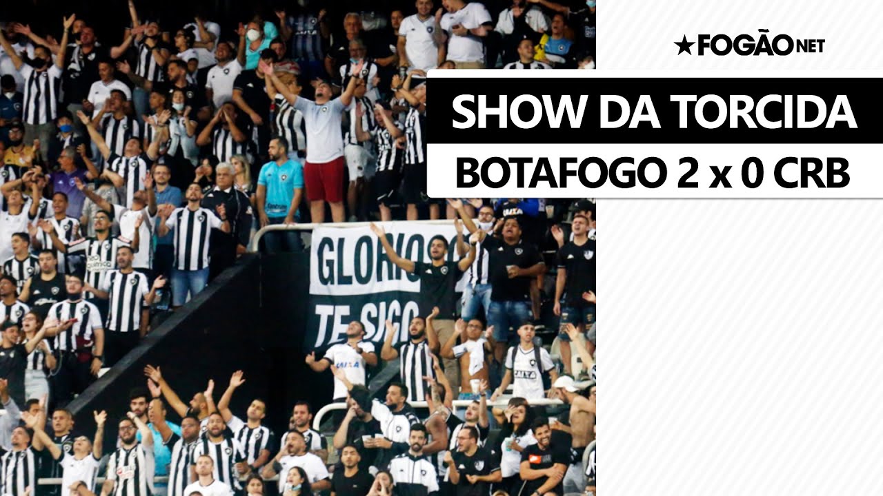 Torcida do Botafogo dá show no Nilton Santos contra o CRB e empurra Glorioso para vice-liderança da Série B do Brasileirão 🏟️🔥
