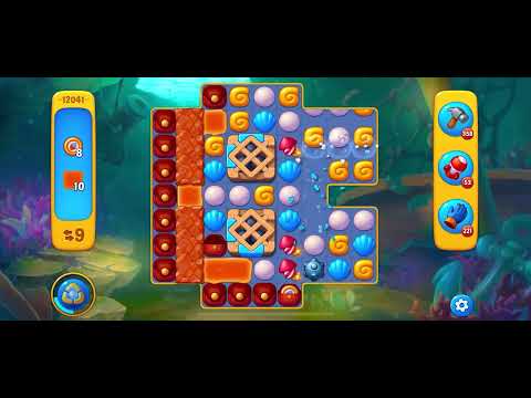 Fishdom level 12041 no boosters フィッシュダム ノーマル