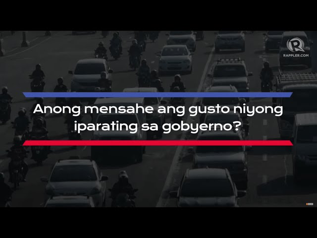 [PANOORIN] #WeDecide: Ano ang hinaing ng mga Pilipino sa gobyerno?