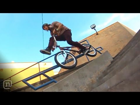 Weird BMX riding in Austin, TX on Crooked World