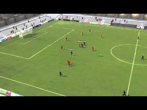 Be Quick '28 vs Almere City - Doelpunt Malone 30e minute