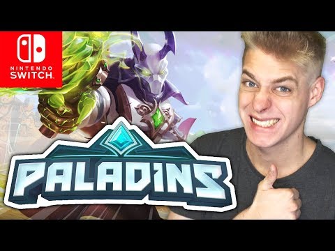 Ich spiele PALADINS auf der SWITCH & rasiere! | Paladins for Nintendo Switch
