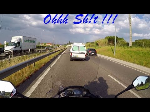 Thumbnail for Near accident - Blocked at 181km/h - NC750 Integra 2016