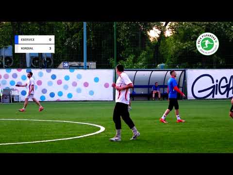 Hala Piłkarska / Liga Biznesu / Zima 2020 / Eservice - Kordiał