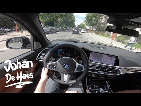 2019 BMW X7 xDrive40i 340hp POV Test drive