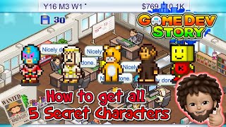 Game Dev Story+ - How to get All 5 Secret Characte