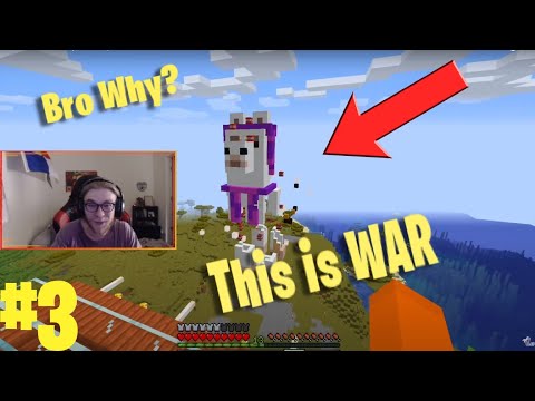 Craftnite: #3 Reacting to TIKO *GREIFING* my BASE! (this means war)