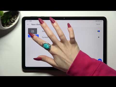 How to Customize Keyboard Theme in Huawei MatePad SE – Apply Photo as Keyboard Theme