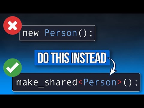 Smart Pointers in C++ (Stop Using new?)