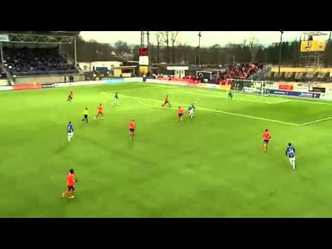 1 er but de Hamdallah en championnat (Aalesunds FK) أول هدف للمغربي حمد الله