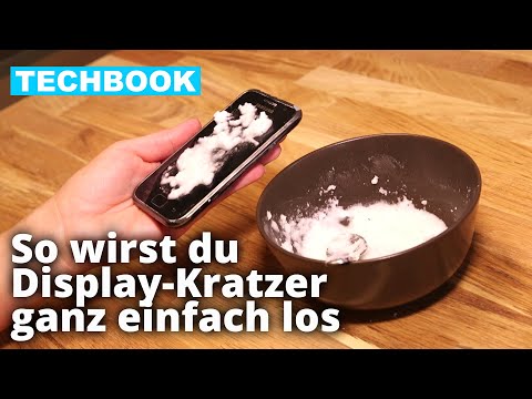 Handy-Kratzer mit Backpulver entfernen | Anleitung | TECH-HACK