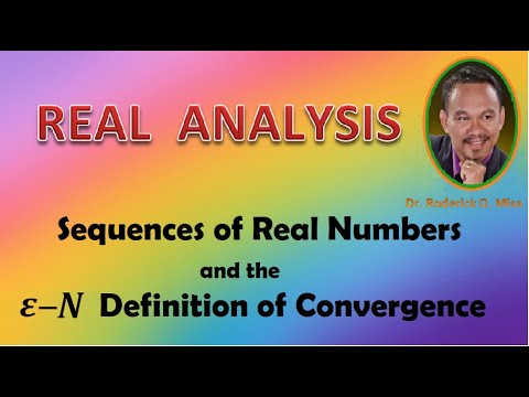 3. REAL ANALYSIS (Lecture 3) SEQUENCES OF REAL NUMBERS & THE ε - N DEFINITION OF CONVERGENCE