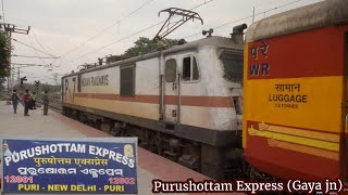 preview picture of video 'GRAND DEPARTURE from GAYA JN || 12801 Purushottam Express || 500 subscribers special'