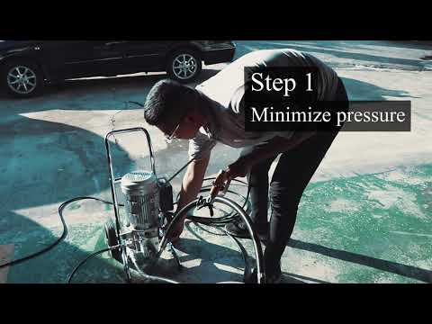 Airless Paint Pump High Pressure 0-210bar 0-3000psi pain