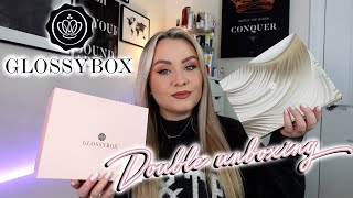 DOUBLE UNBOXING! GLOSSYBOX JANUARY & FEBRUARY 2025 UNBOXING & DISCOUNT CODE | MISS BOUX