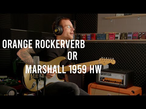 Orange Rockerverb MK3 and Marshall 1959hw | Huge Stadium Tones #marshall #twonotes #orange #strat