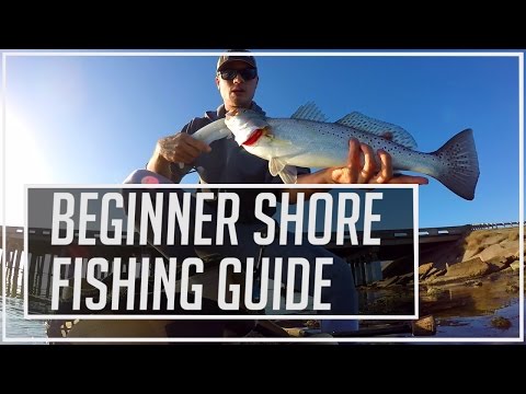 Beginner Saltwater Shore Fishing Guide - With Lures