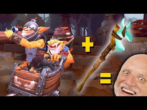 Techies + Force Staff = HNNNGH! - DotA 2