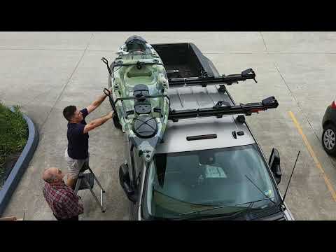 Yakima Showdown Kayak Loader - roof rack Installation