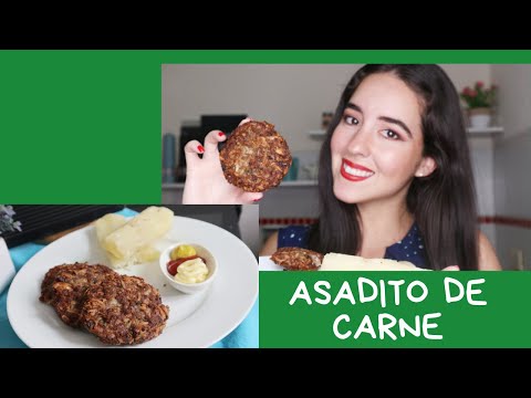 ASADITO DE CARNE / HAMBURGUESAS CASERAS
