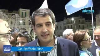 L'On. Raffaele Fitto a Ruvo di Puglia a sostegno di Antonello Paparella – Ruvesi.it